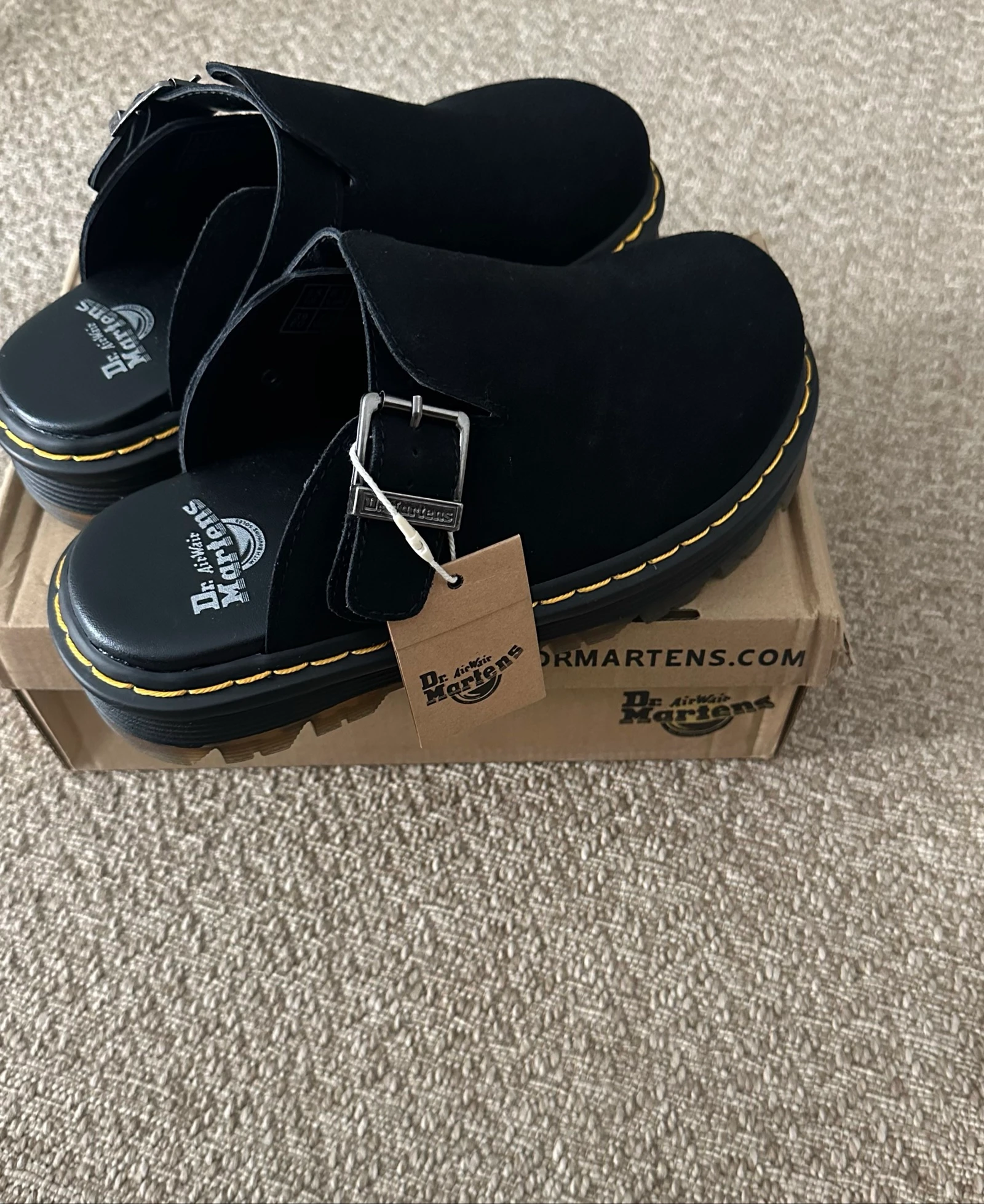Mules dr.Martens noir taille 37
